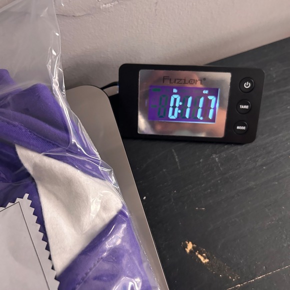 Ulla Popken Womens Tunic Blouse Size 3X Or 24/26 Lavender Pockets Relaxed - Picture 11 of 11